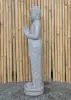 Product image 5 of the product “Standing Buddha made of Riverstone, position Namaskara , H. 120cm. ”